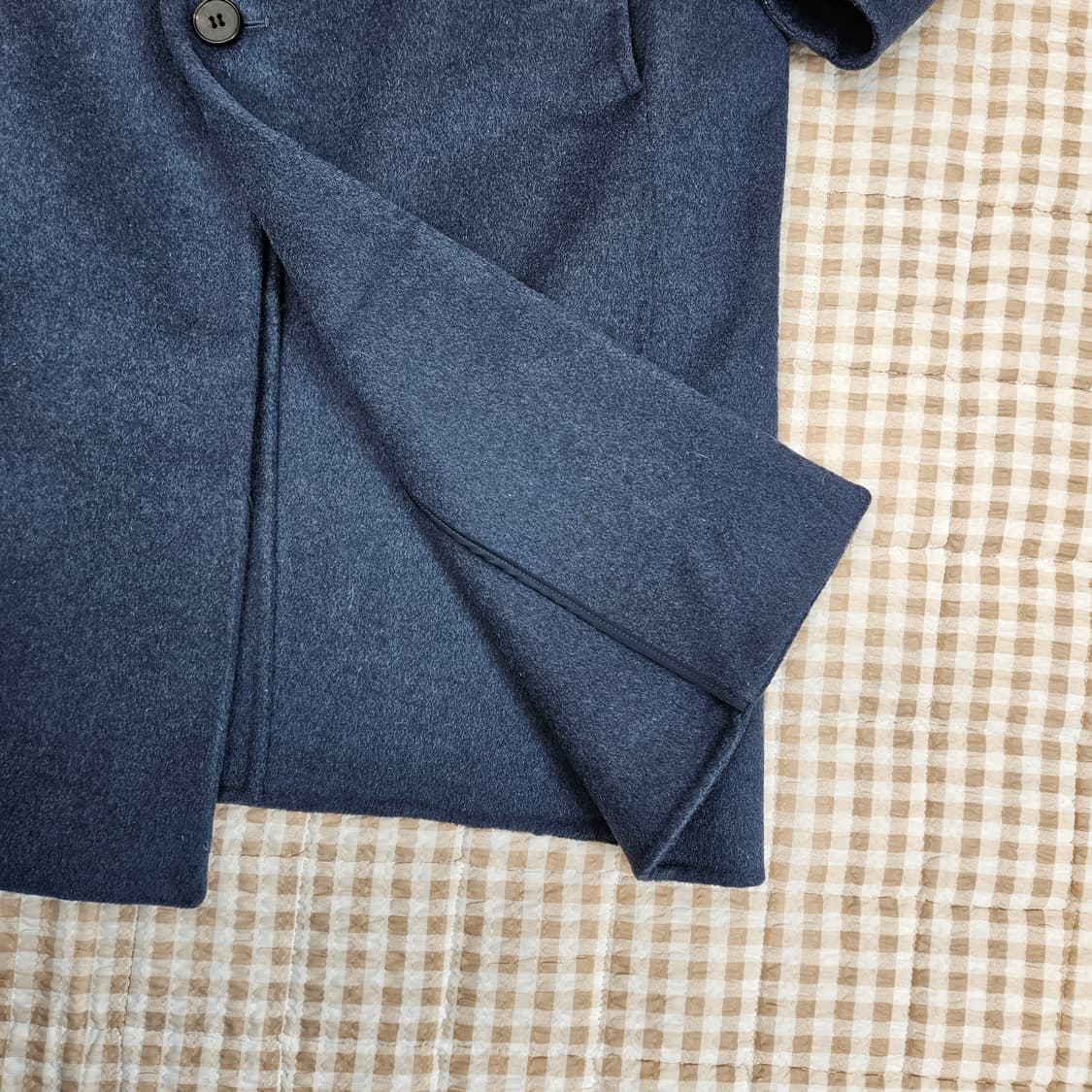 TNGT 핸드메이드 울 캐시미어 코트 남자100 상품이미지5