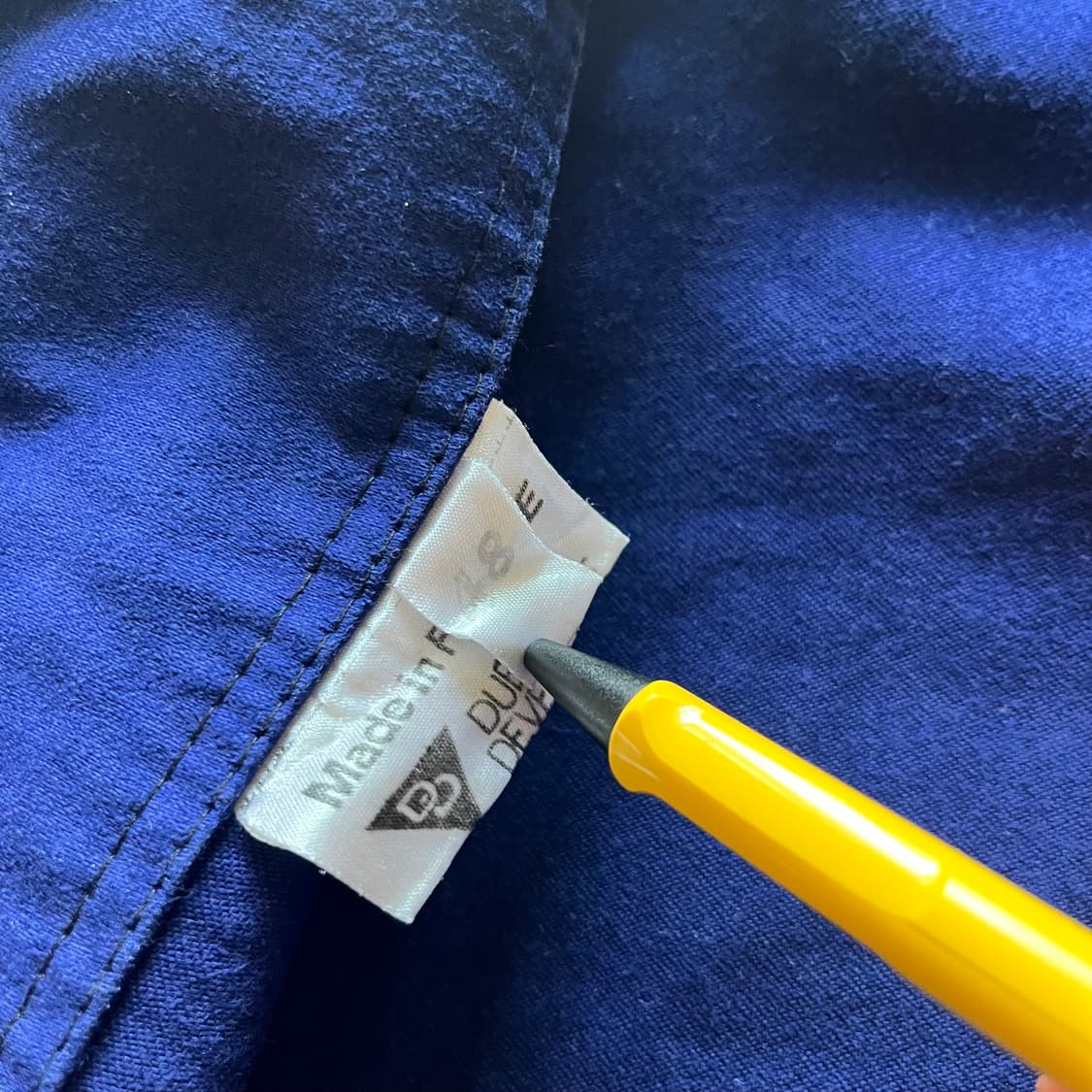 [48] 60s~ 빈티지 몰스킨 프렌치 워크 자켓 상품이미지3