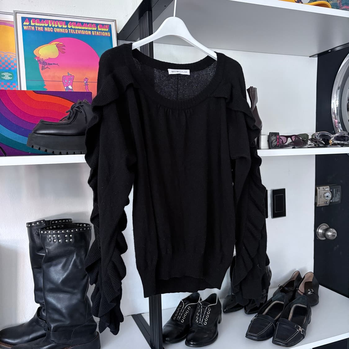 끌로에 프릴디테일 니트 상품이미지2