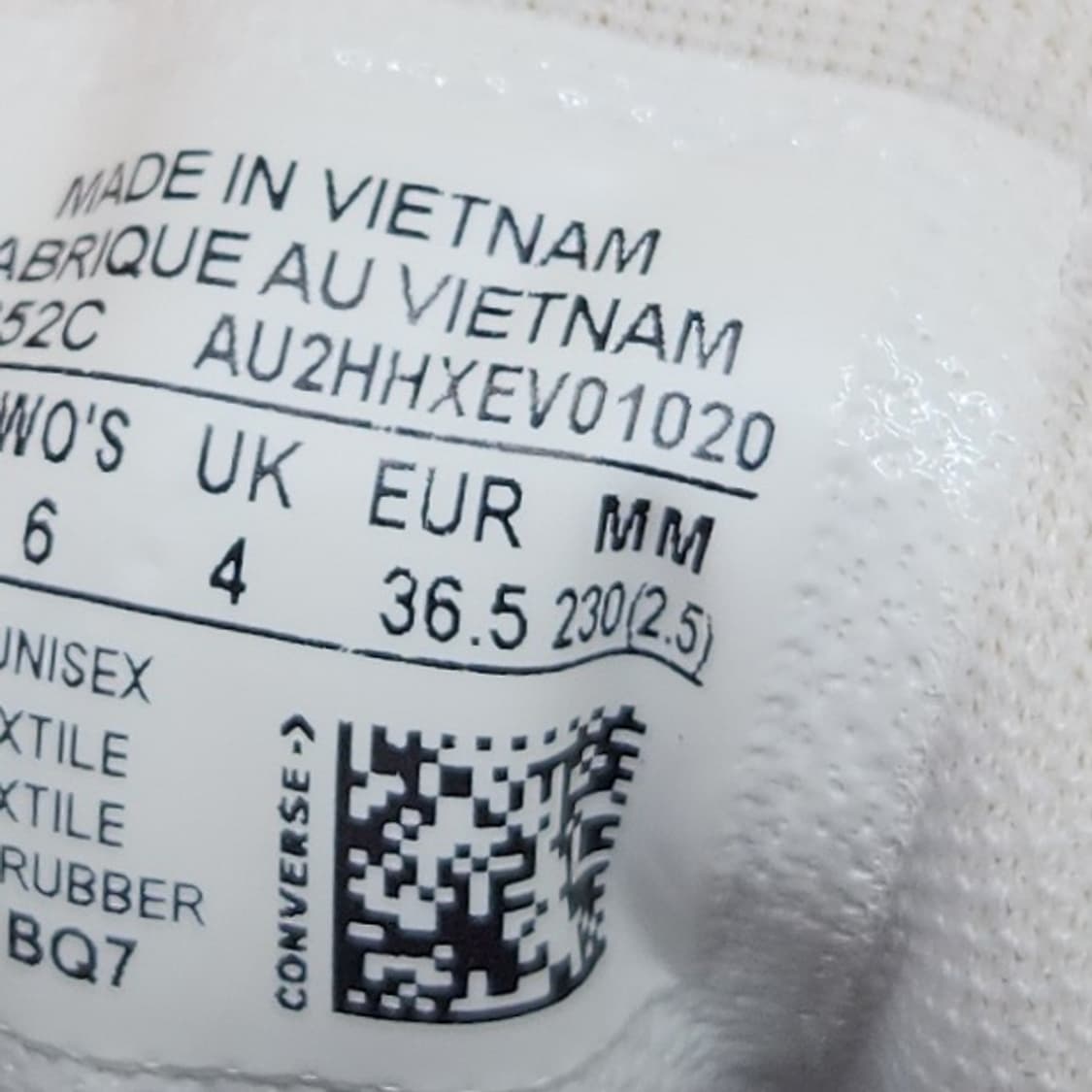 컨버스 올스타 클래식 화이트 여성스니커즈230 상품이미지6