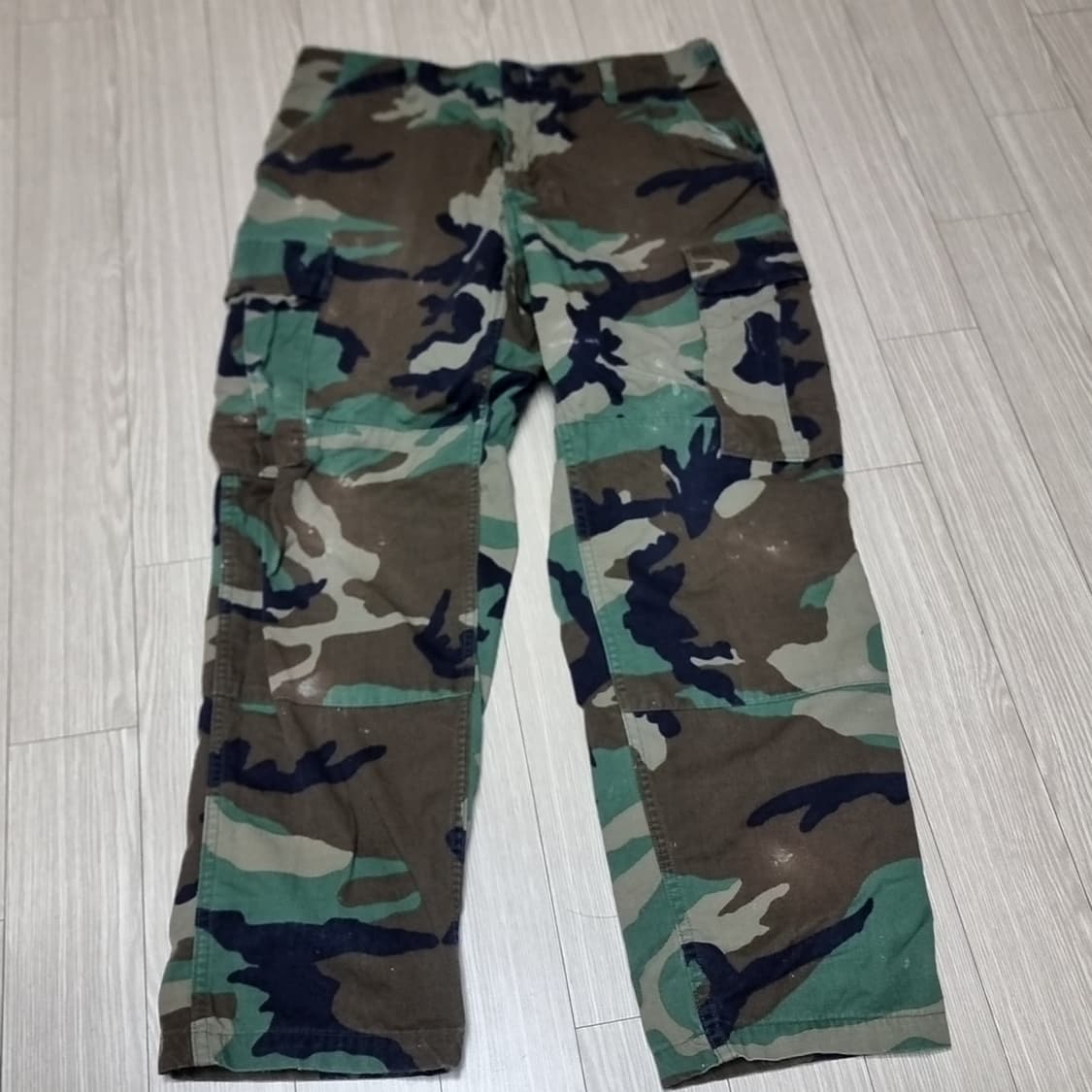 미군 밀리터리 오리지널 카고 바지 우드랜드 패턴(ms) 상품이미지2