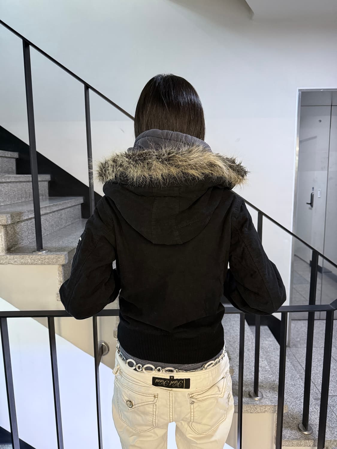 cropped parka 상품이미지4