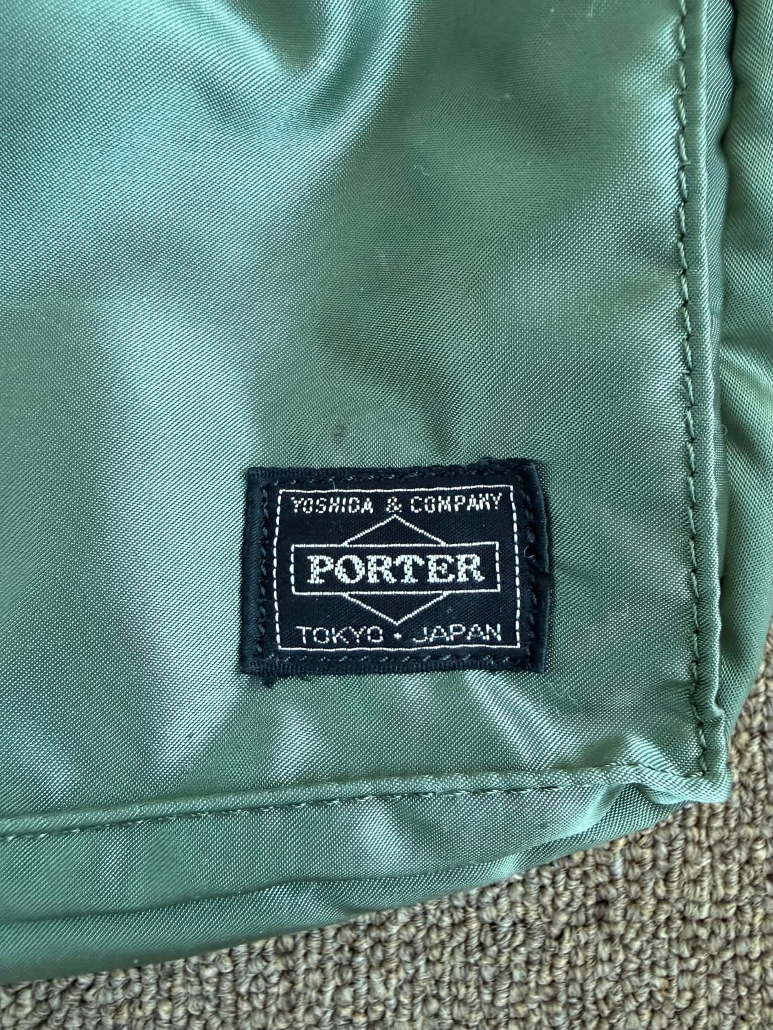 Porter 요시다포터 탱커 투웨이 브리프케이스 세이지 그린 크로스백 상품이미지3