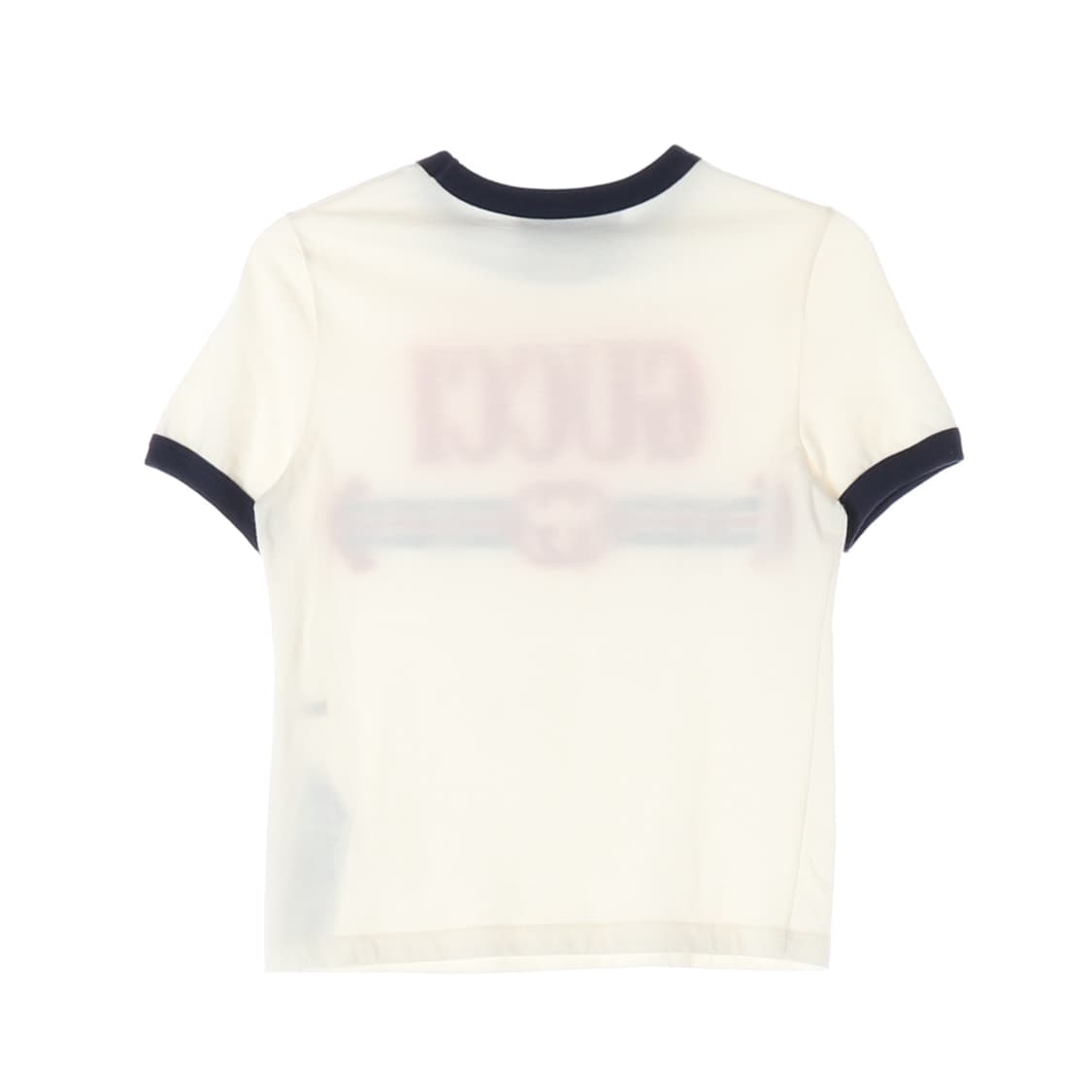 구찌 인터로킹 G 웹 코튼 저지 티셔츠 오프 화이트 반팔  XS
 상품이미지2