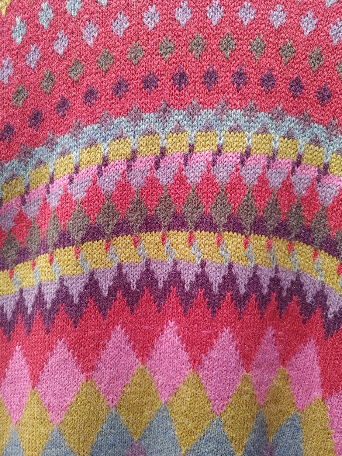 모리걸 컬러풀 무지개깔 니트 상품이미지5