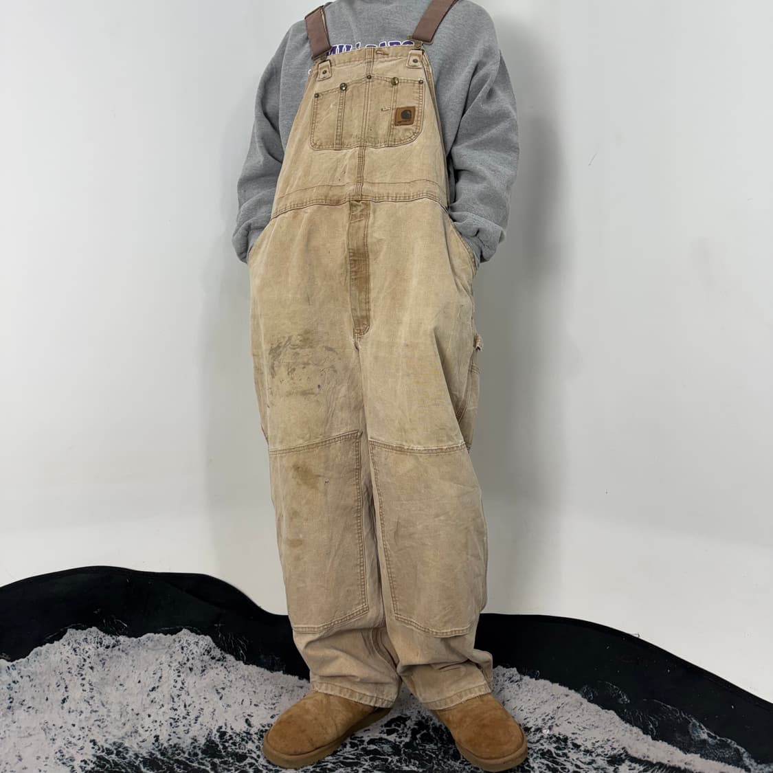 90‘s🇺🇸 Carhartt Work Overall 상품이미지3