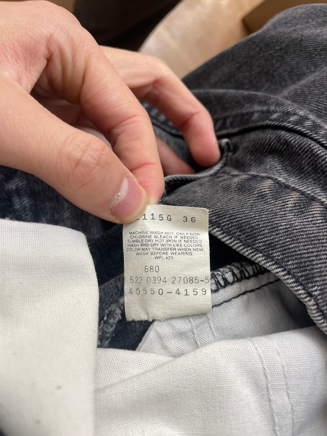 리바이스 550 오렌지탭 36/32 상품이미지5