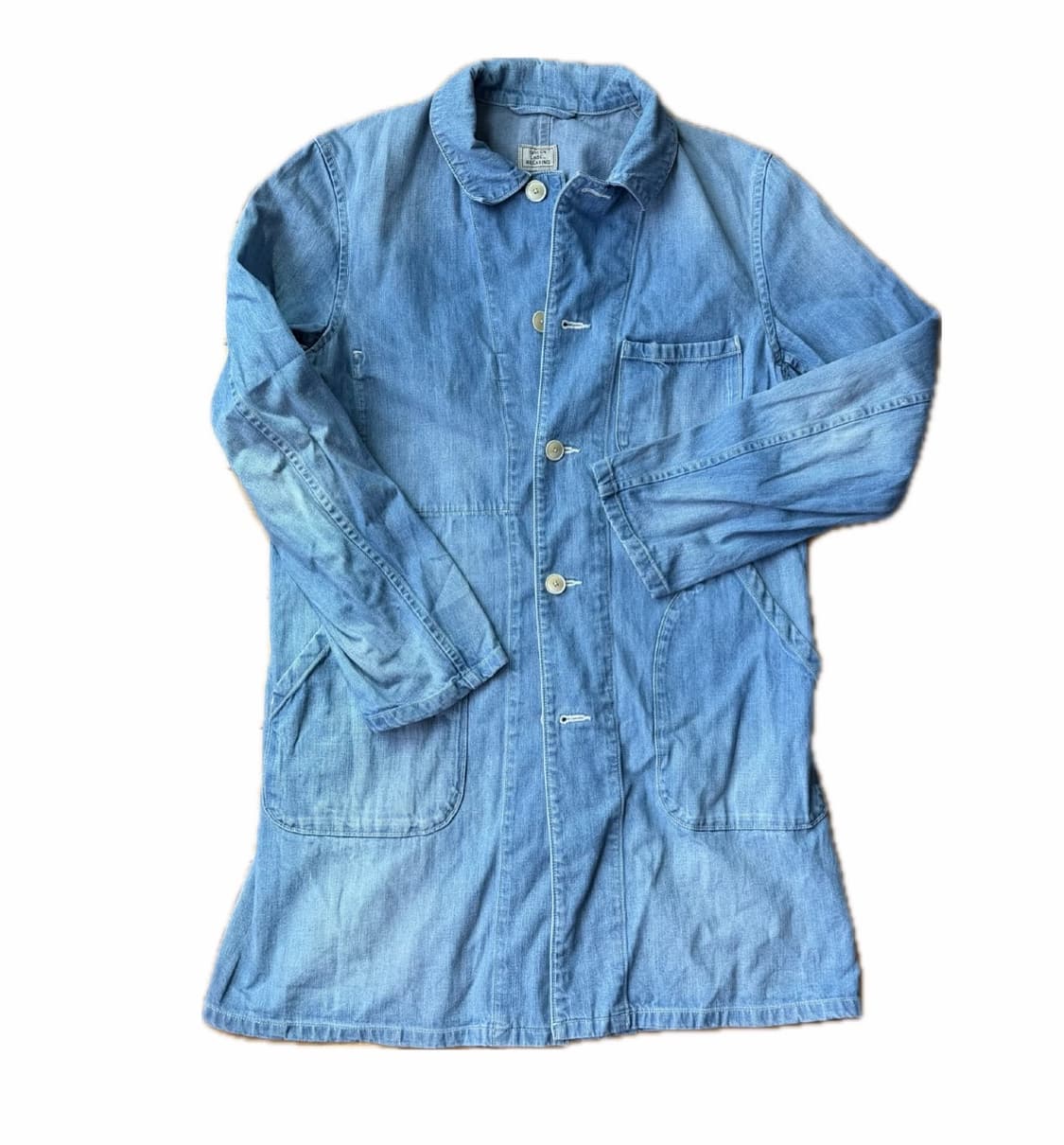 유나이티드 애로우즈 데님 커버올 샵코트(그린라벨 릴렉싱) 상품이미지5