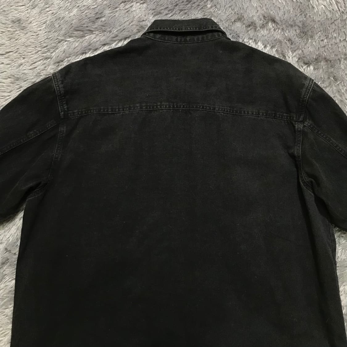 [[M, A급, 공용] 리바이스(LEVI'S) 블랙 데님 셔츠@244 상품이미지2