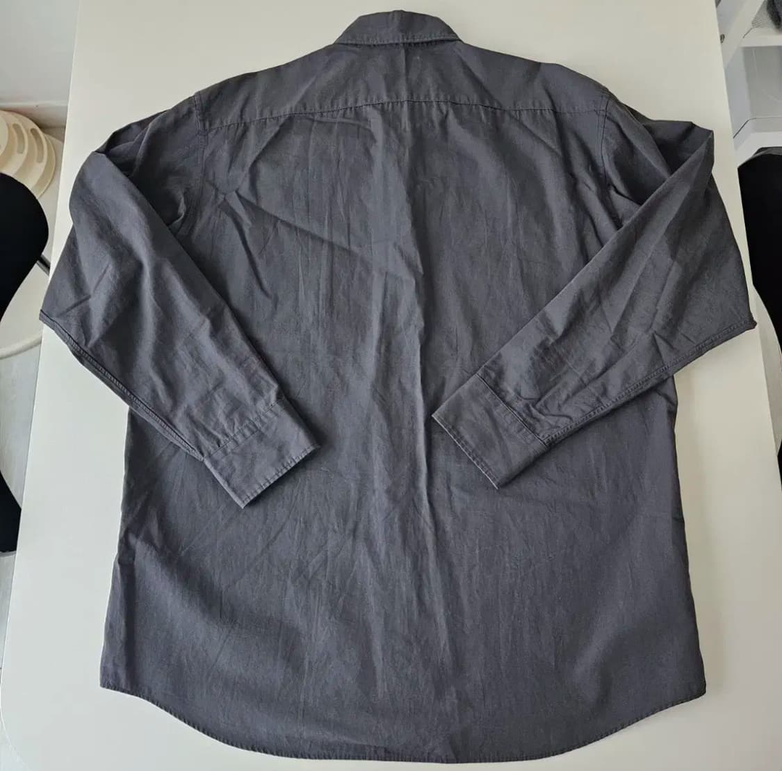 (XL)유니클로U 다크그레이 셔츠+투포켓 블랙 셔츠 서비스 상품이미지3