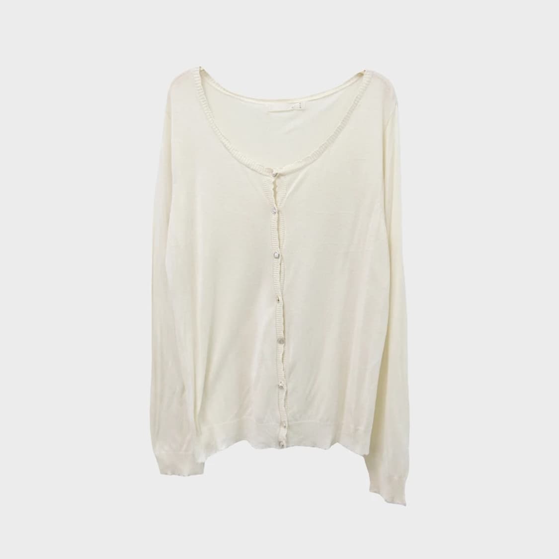 ARROW 버클 포인트 울 가디건 61456 상품이미지1