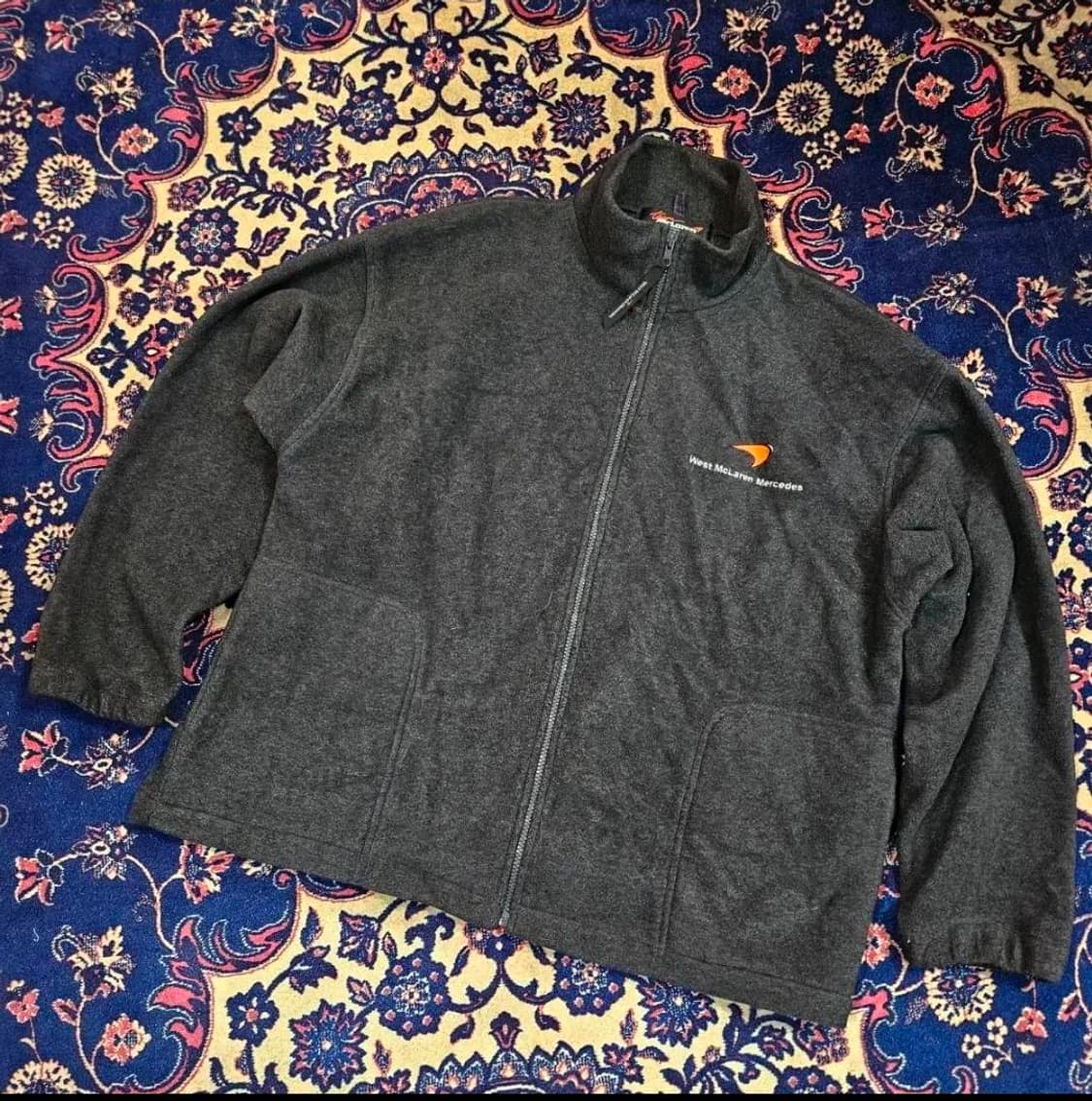 맥라렌 메르세데스 포뮬러 F1 빽로고 플리스 자켓  상품이미지4