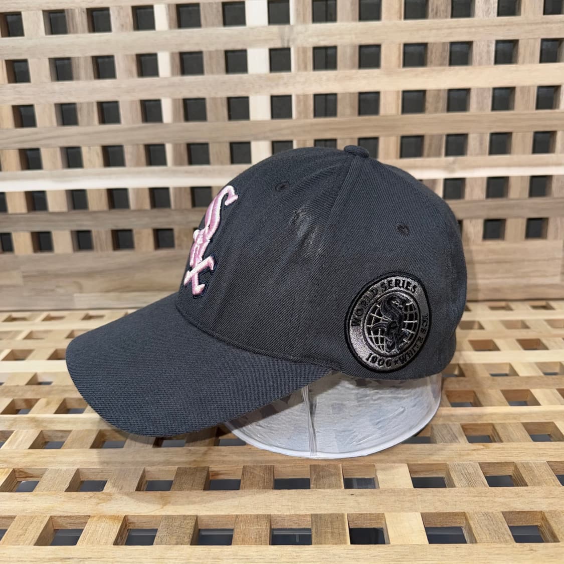 mlb 시카고 화이트 삭스 핑크 로고 캡 상품이미지2