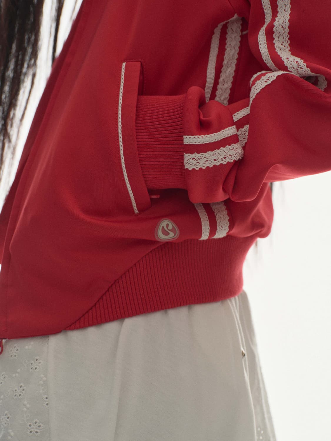 코이세이오 레이스 트랙 자켓 레드 상품이미지3