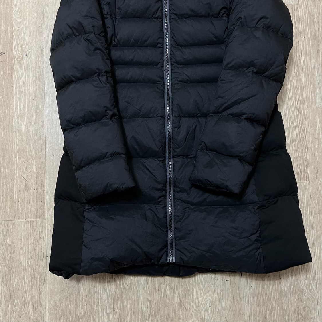 로우알파인 여성 덕다운 후드 롱패딩 S/90  상품이미지4