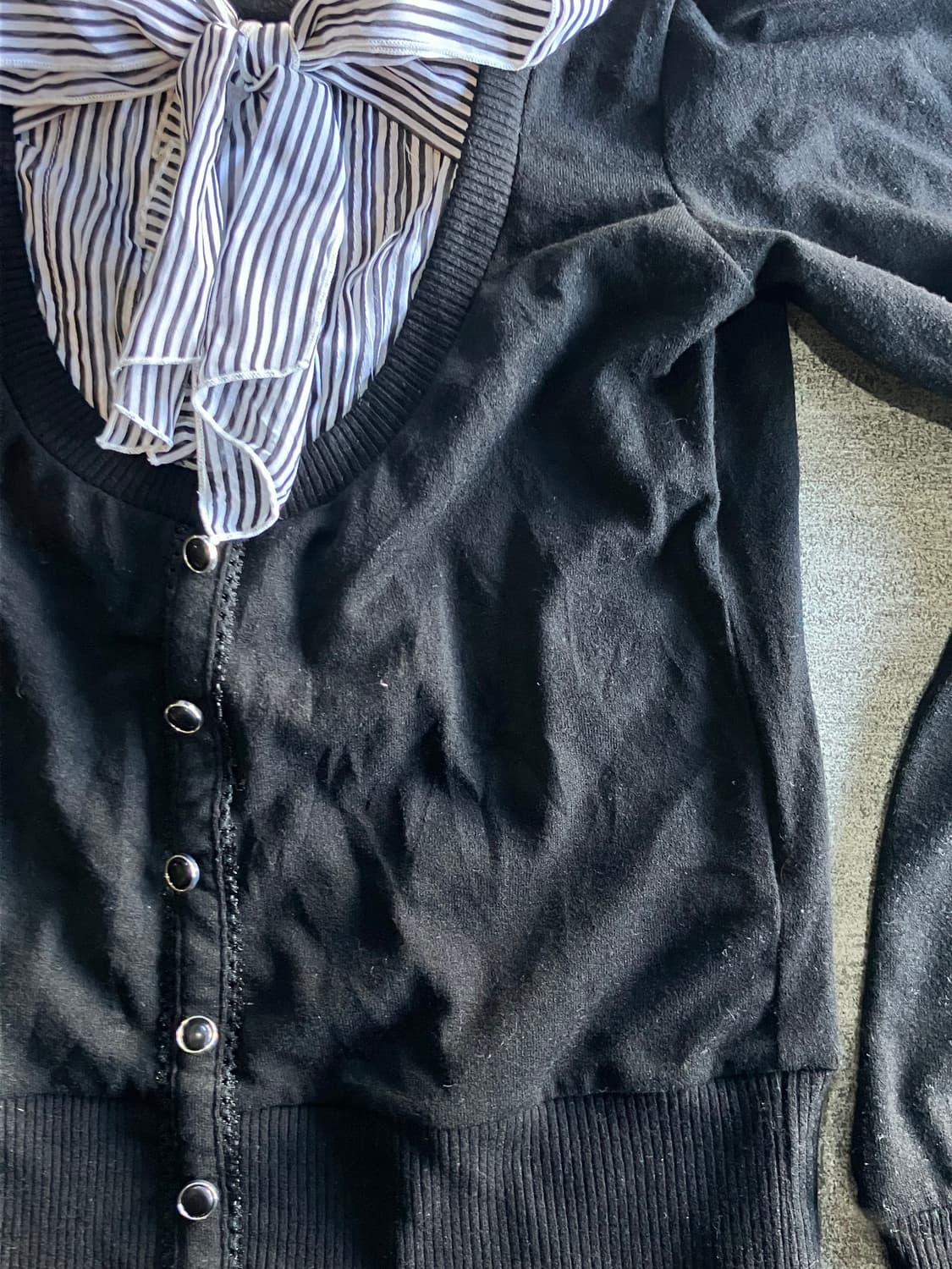 일본빈티지 Healthy 핀터깔y2k 달천깔 히메갸루 공주풍 블라우스 상품이미지2