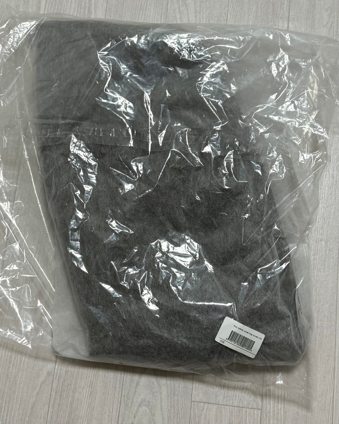 러드 코튼 크로스백 브라운 상품이미지4