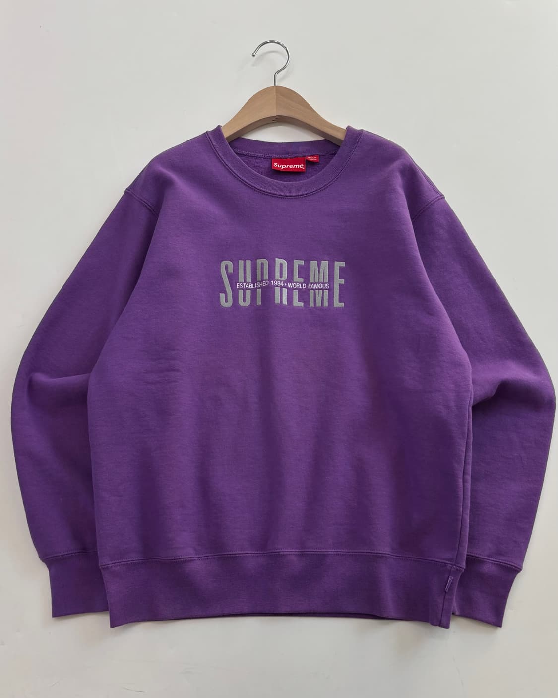 Supreme 슈프림 로고 스웻셔츠 상품이미지4