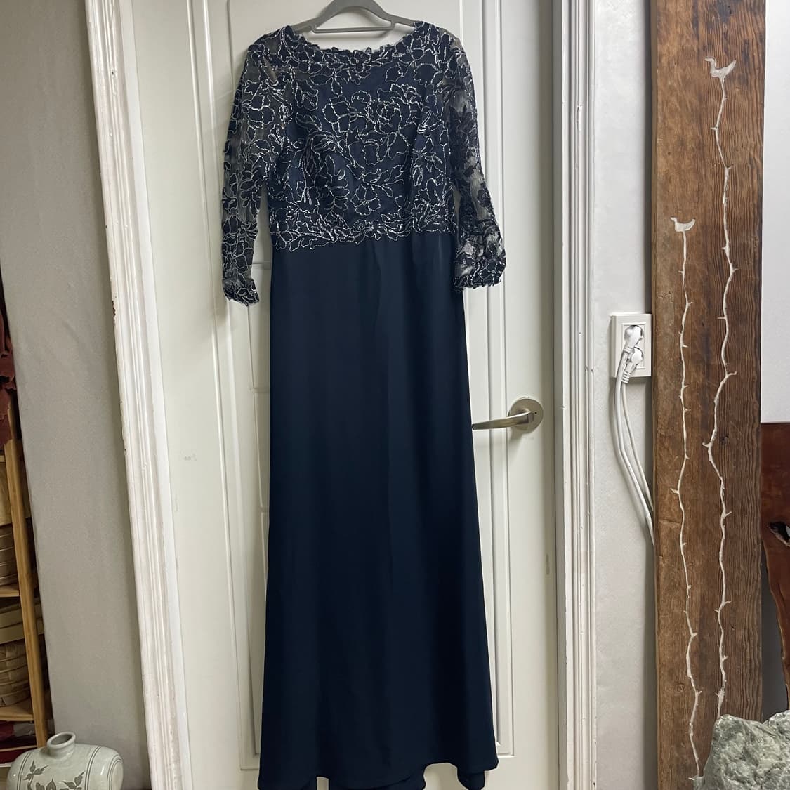 타다시 쇼지(TADASHI SHOJI) 네이비 롱 드레스 상품이미지2