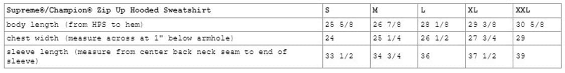 [XL]슈프림 챔피온 후드집업 상품이미지9