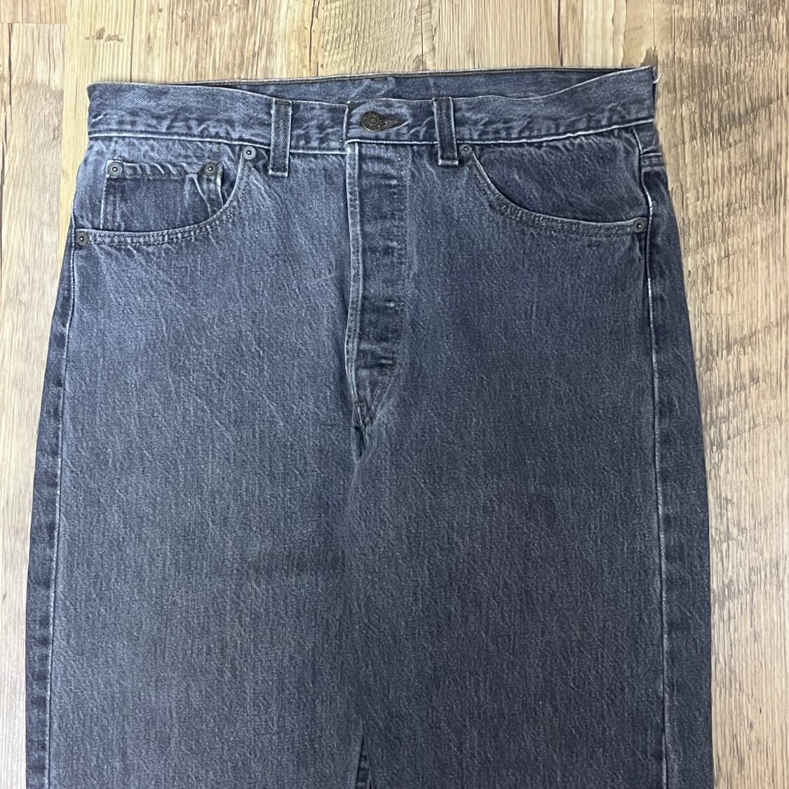 90s USA 리바이스501 원블랙 [32] 상품이미지3