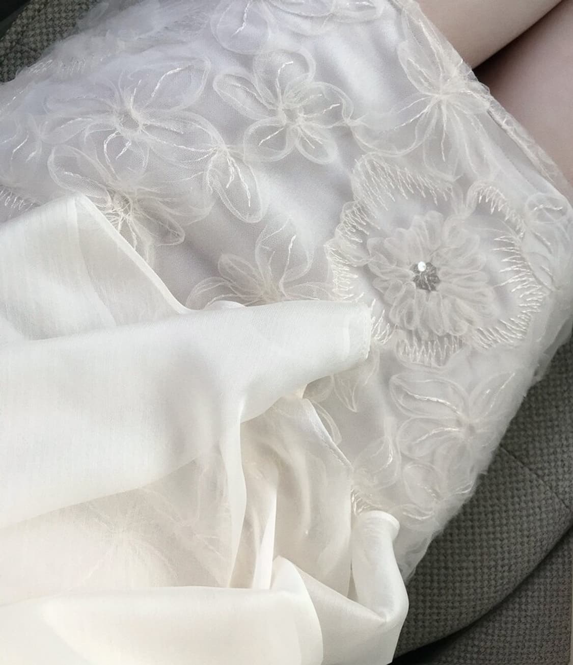 라벨르블랑 플로라 비즈 스커트 Fleur beads skirt (M) 상품이미지2
