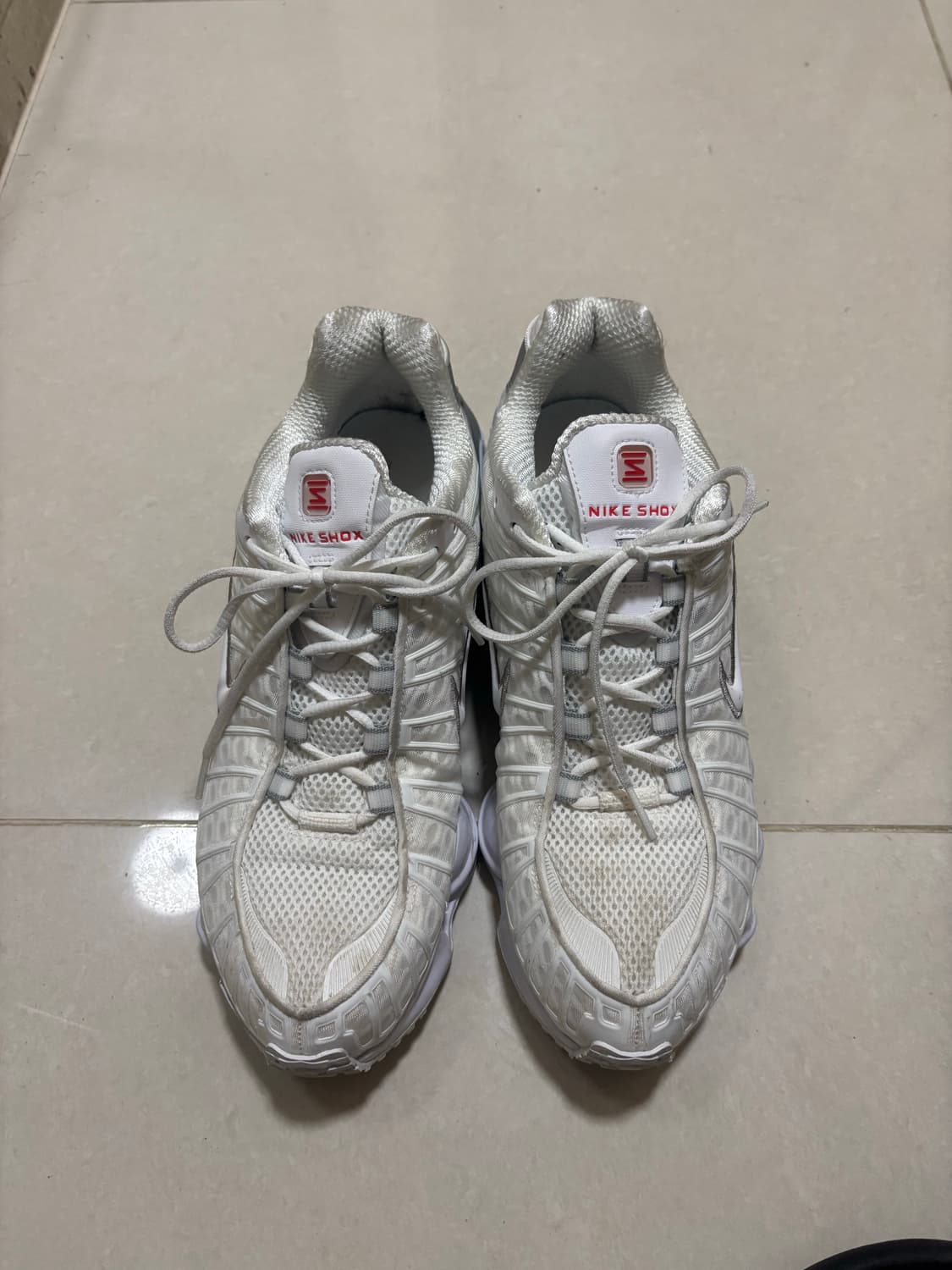 나이키 샥스 TL 화이트 앤 오랜지 상품이미지2