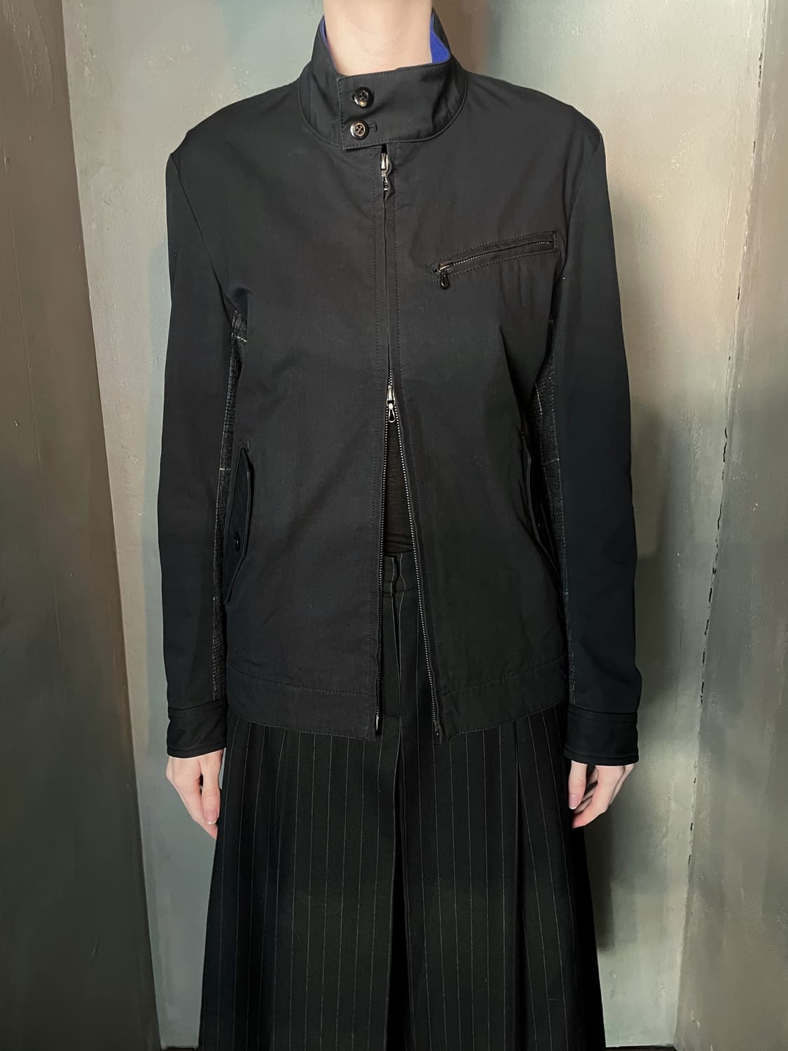 어태치먼트 울 패널 해링턴 자켓 상품이미지3