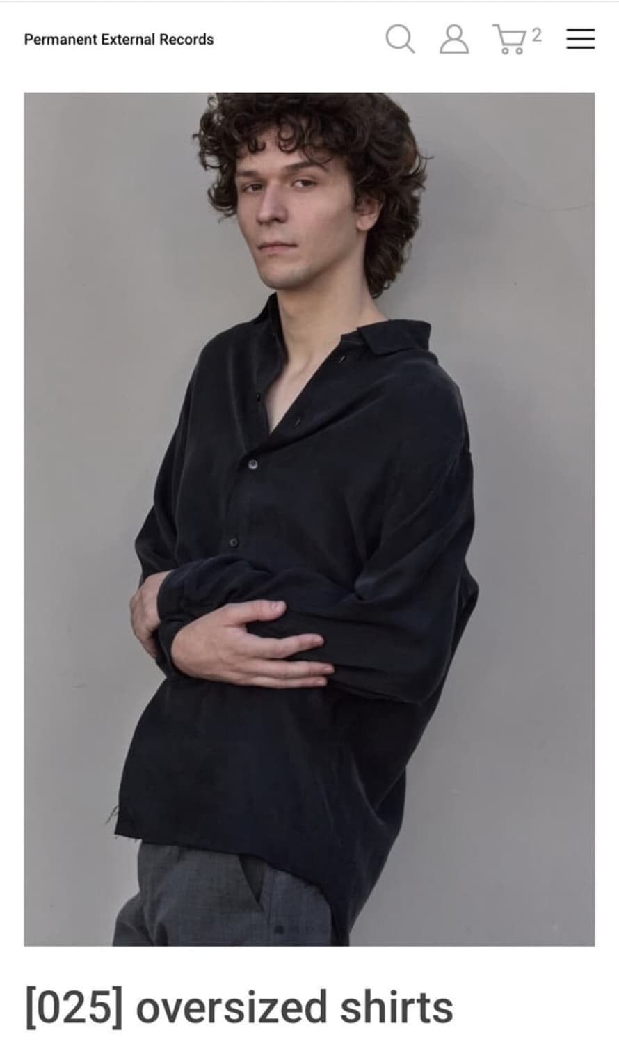 머듈 큐프라 셔츠 0사이즈 판매 상품이미지1