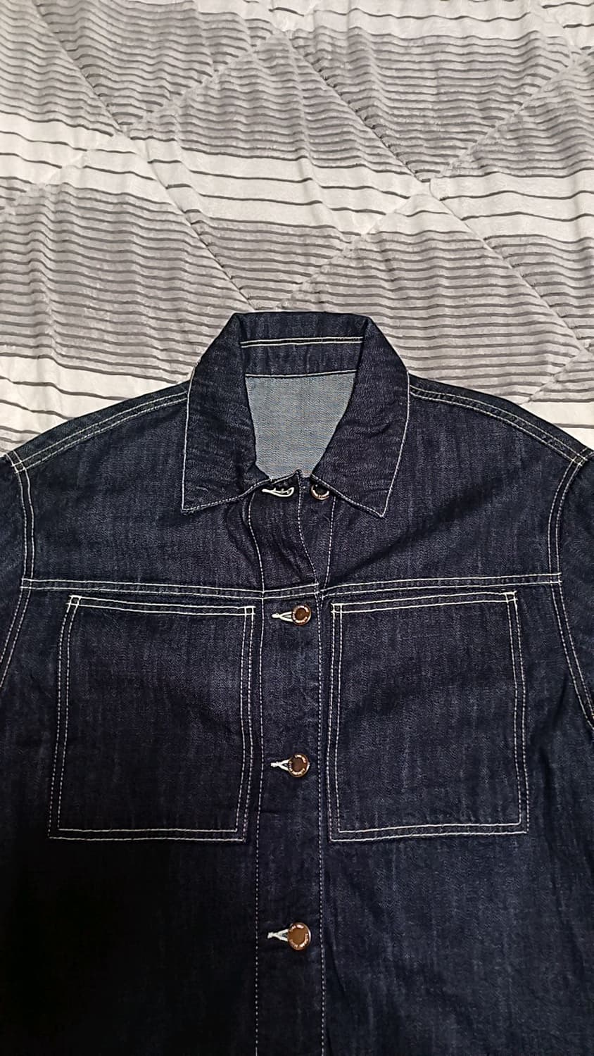 스파오 오버핏청자켓 M 여성66 가슴58 기장61 상품이미지2