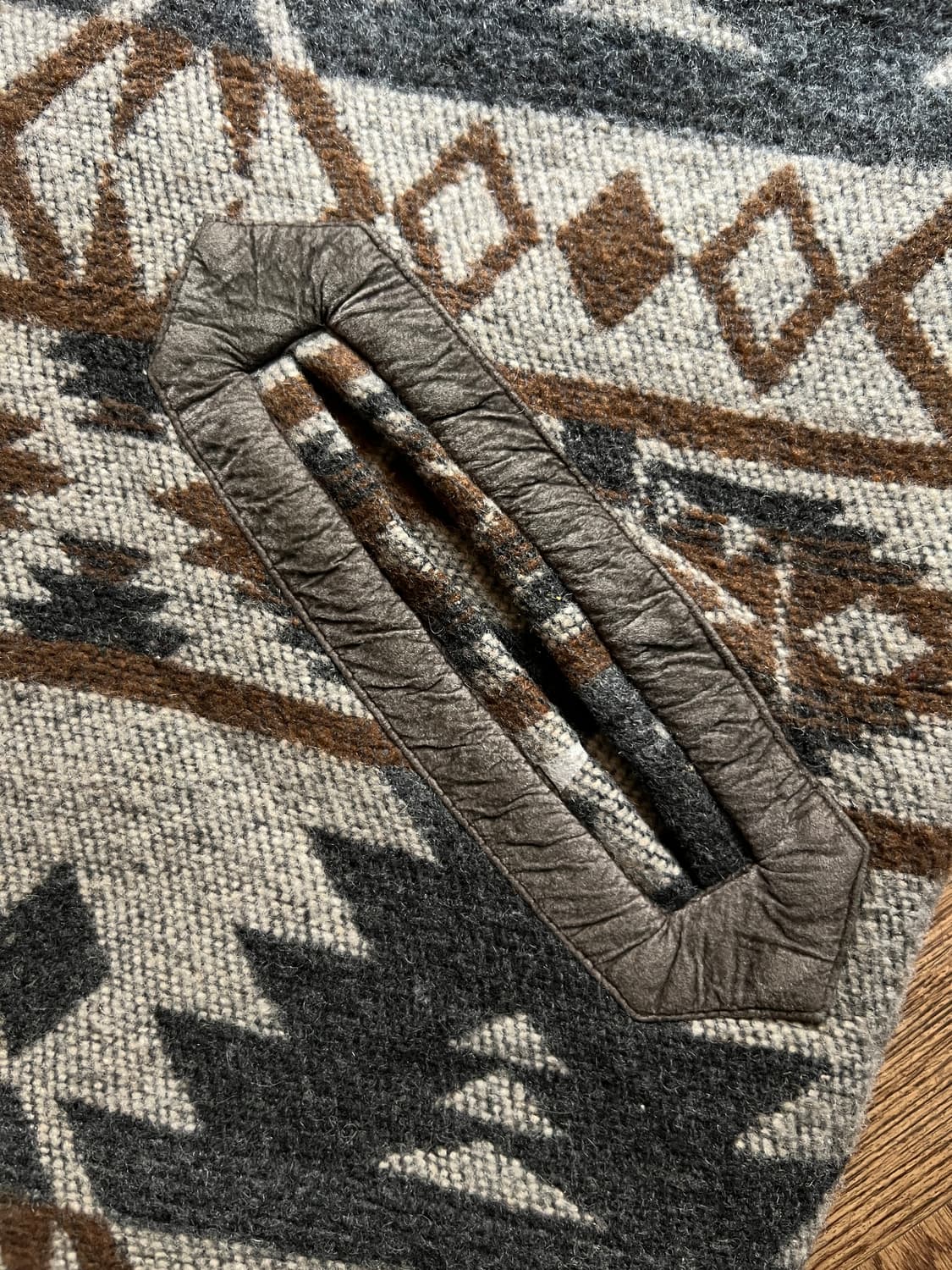 [XL]USA 빈티지 나바호 패턴 울 자켓 상품이미지4