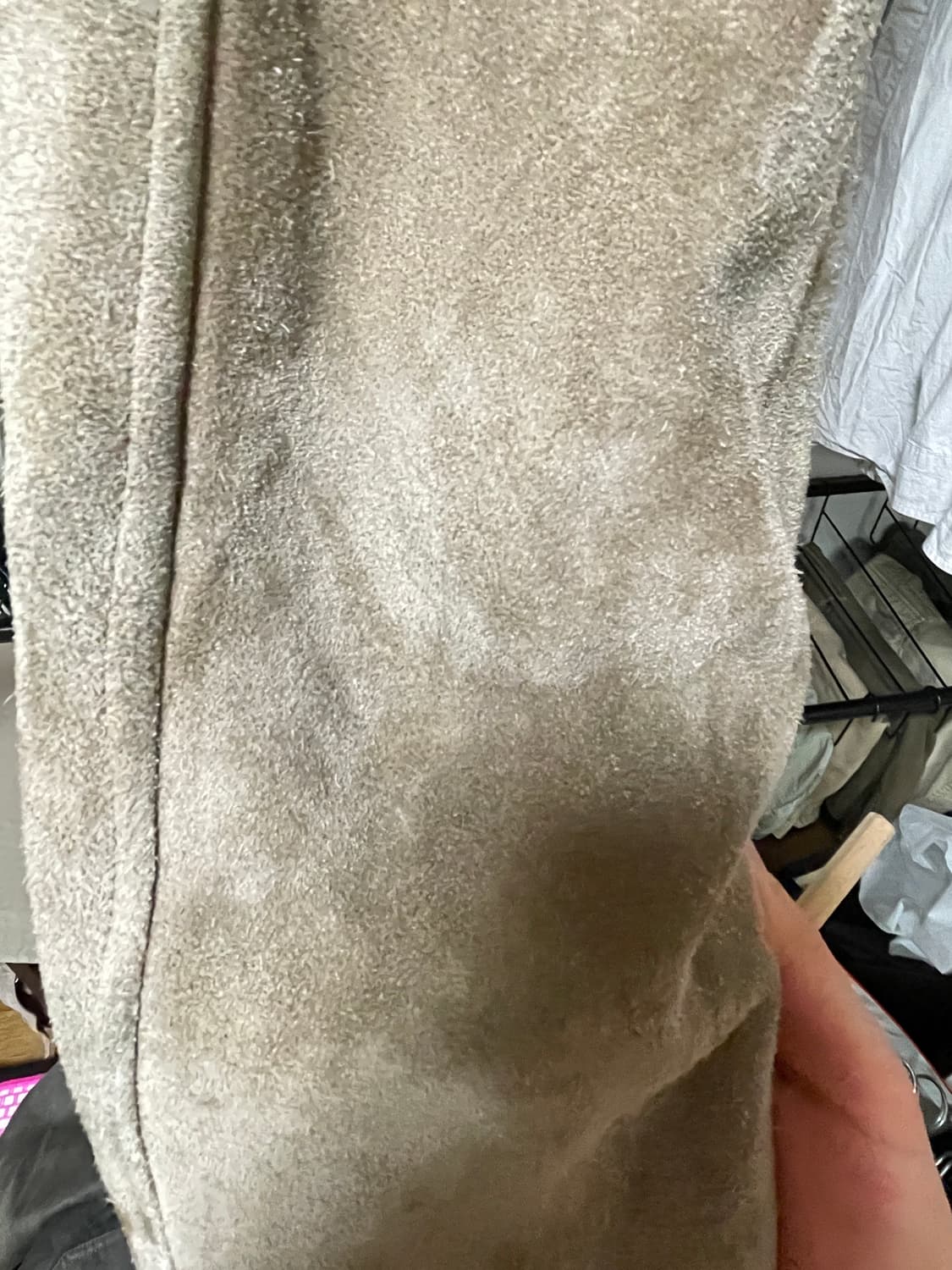 90s 폴로 컨트리 A-1 스웨이드 봄버 자켓 상품이미지4