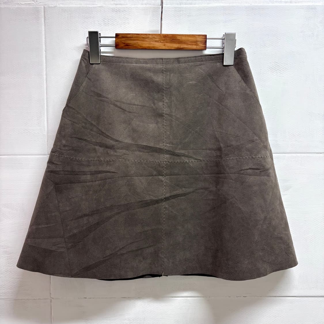 Ray BEAMS 스웨이드 미니 스커트  상품이미지1