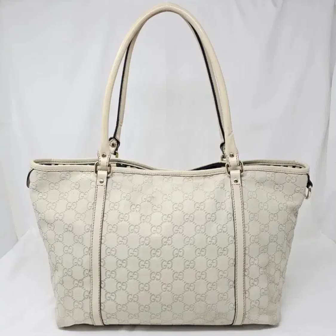 구찌 GG 패턴 아이보리 토트백 상품이미지7
