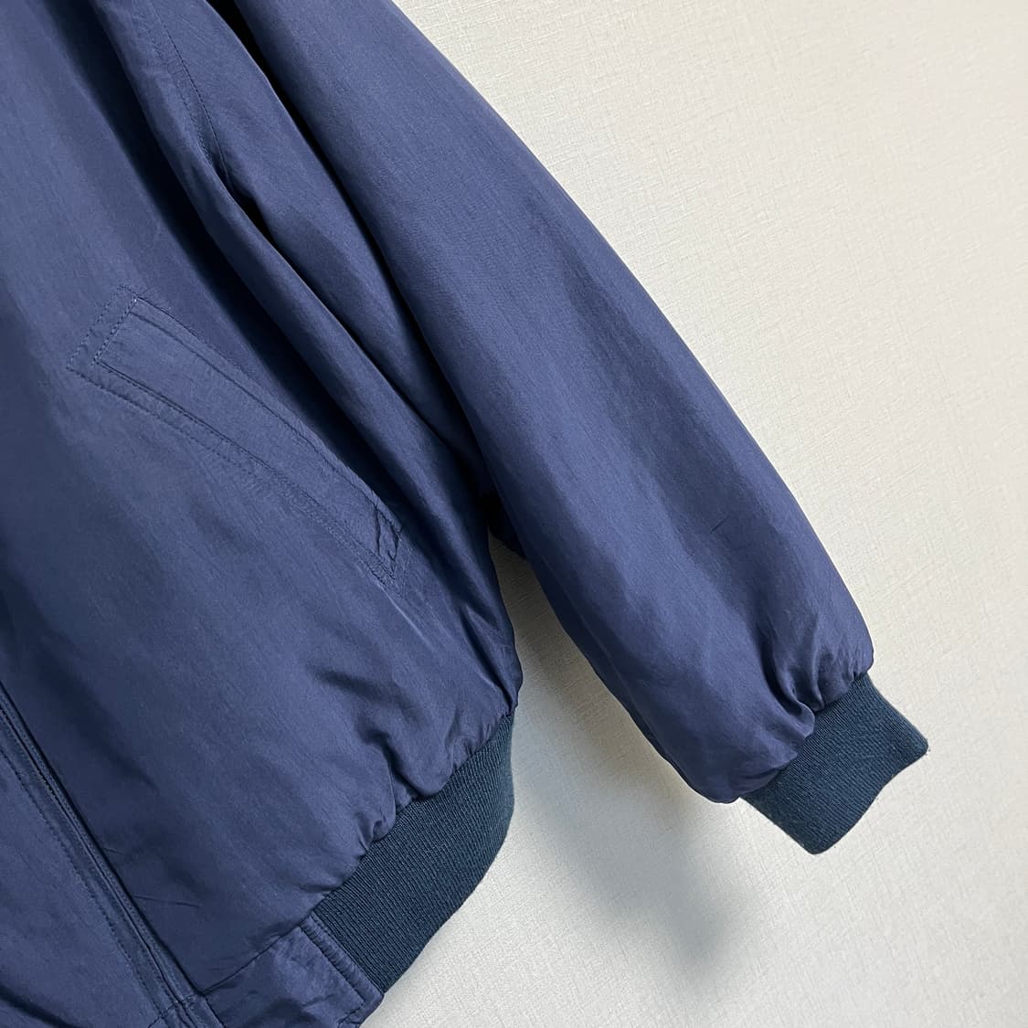 빈티지 큐프라 블루종 자켓 상품이미지4