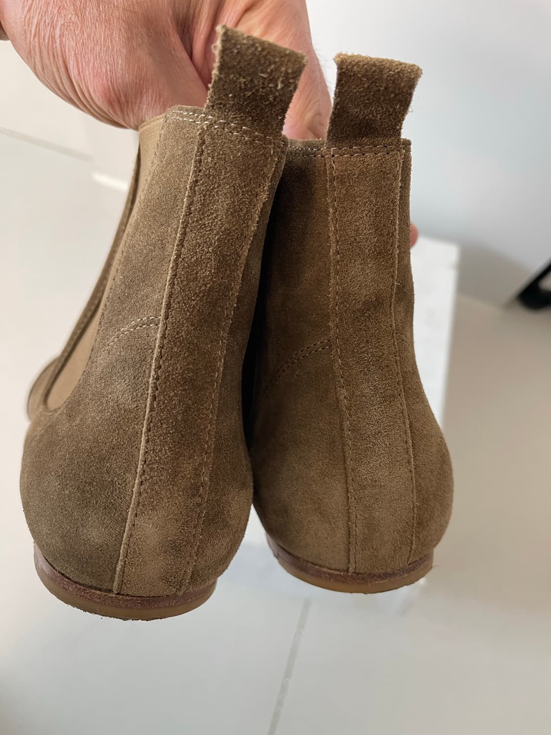 이자벨마랑 에뚜왈 DEWAR 스웨이드 앵클 부츠 38 상품이미지5