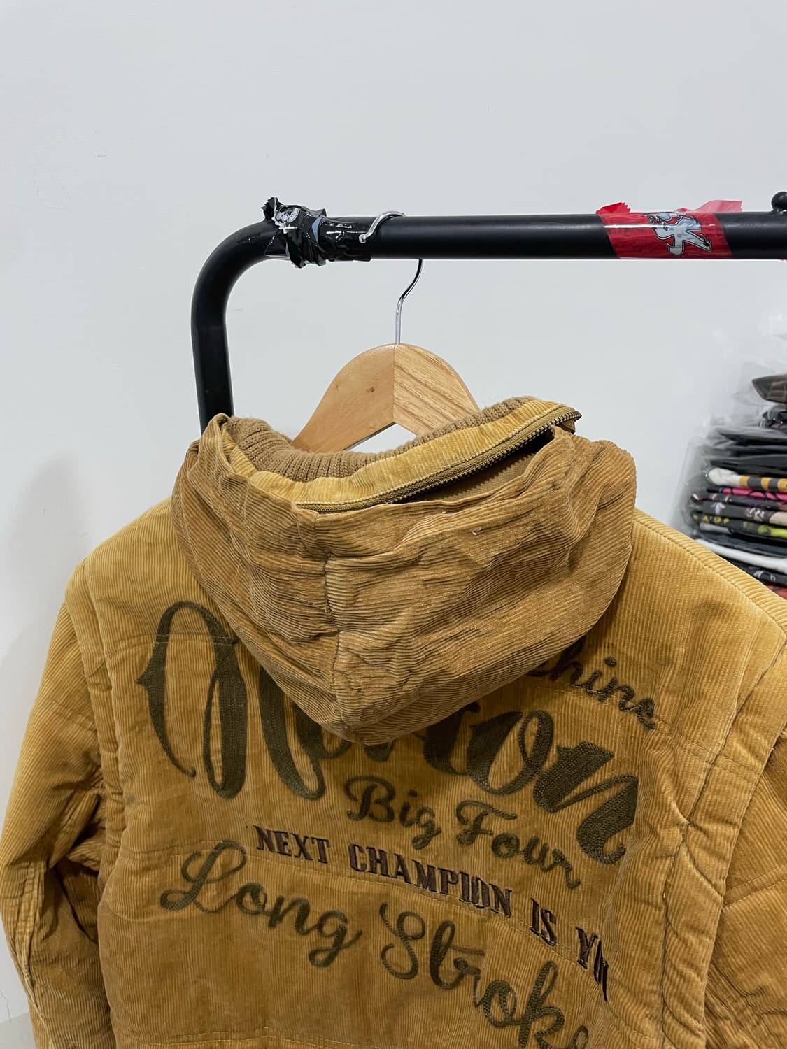 (빈티지)Norton 자수패치 소매 탈부착 2way 코듀로이 자켓 상품이미지9