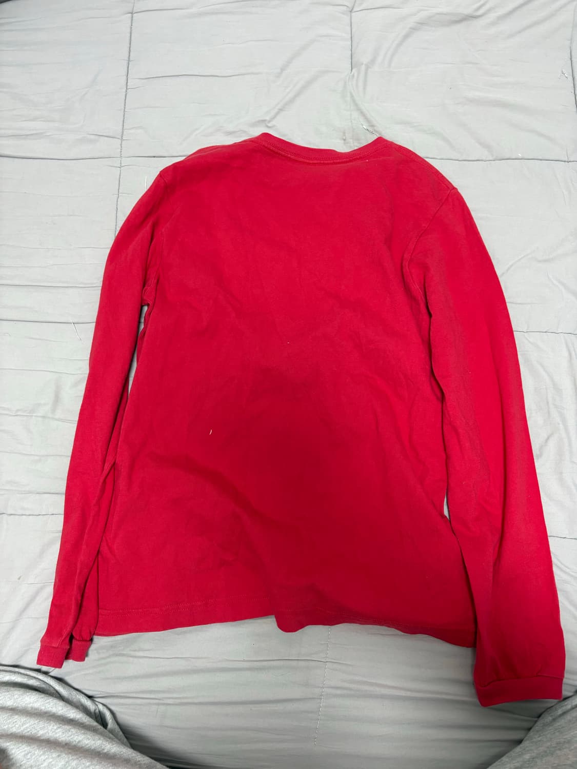 일본 챔피언 긴팔티 m 레드 상품이미지2