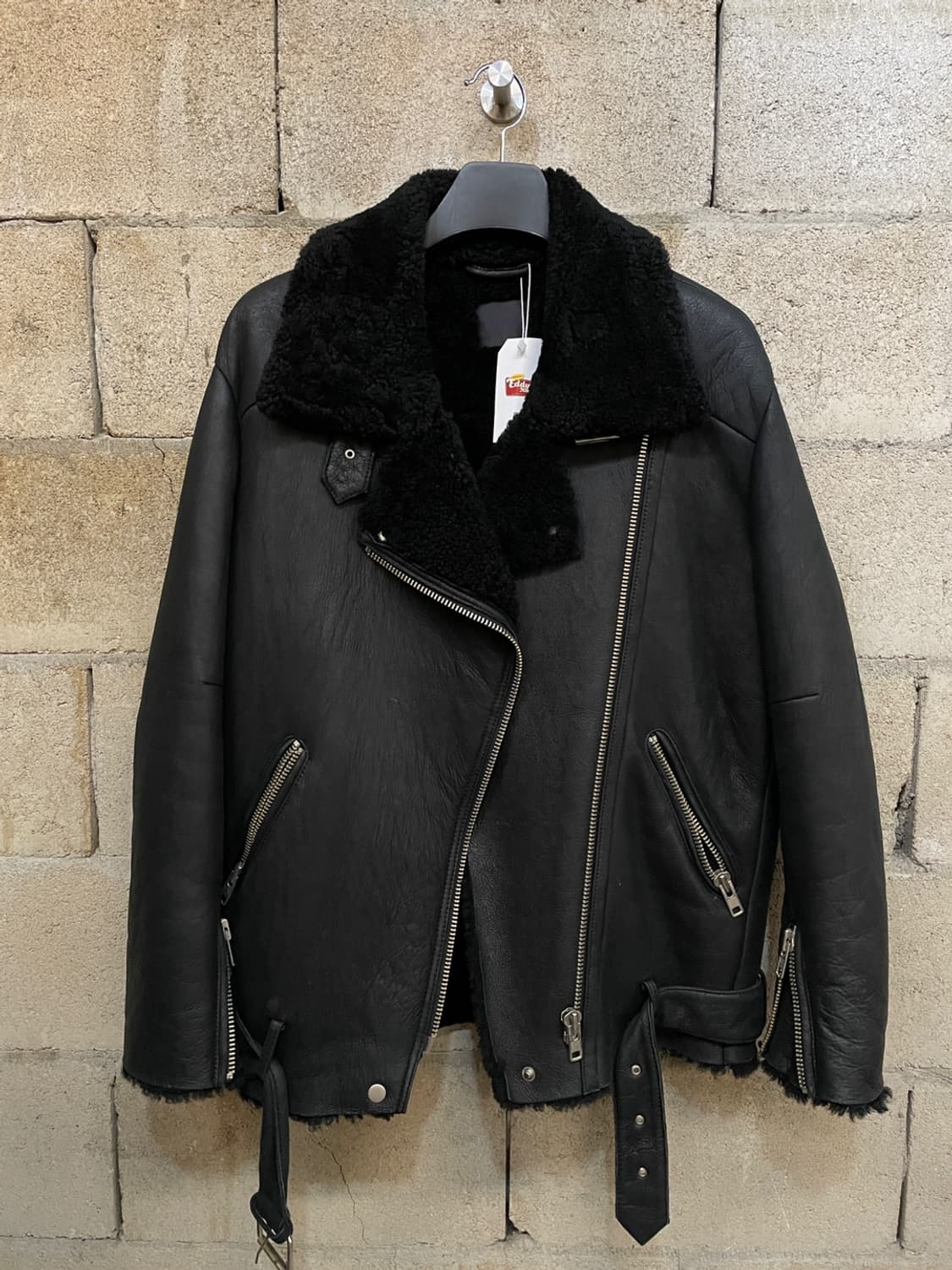 빈티지 램스킨 무스탕 자켓 상품이미지1