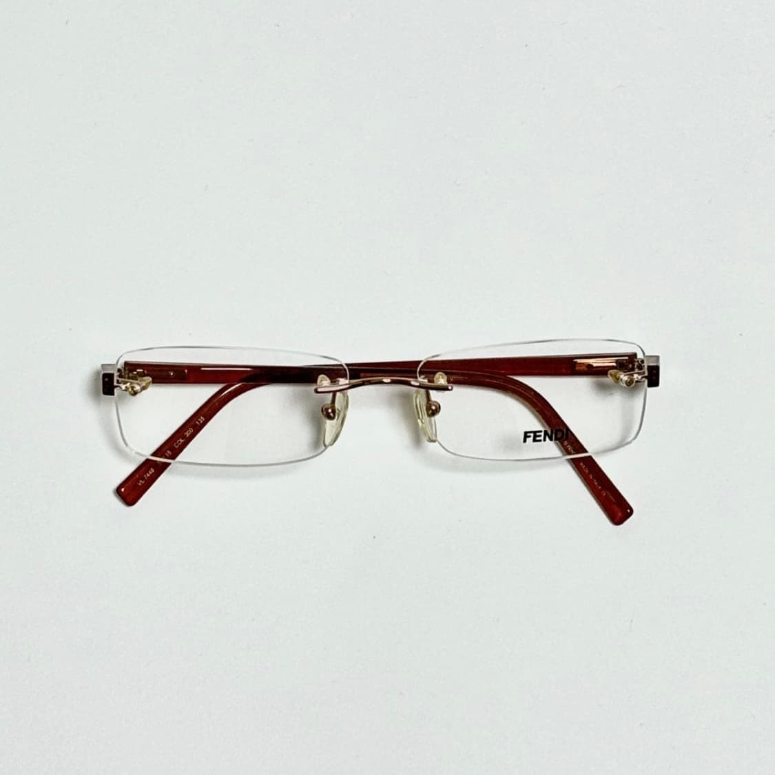FENDI 펜디 골드 무테 안경 상품이미지1