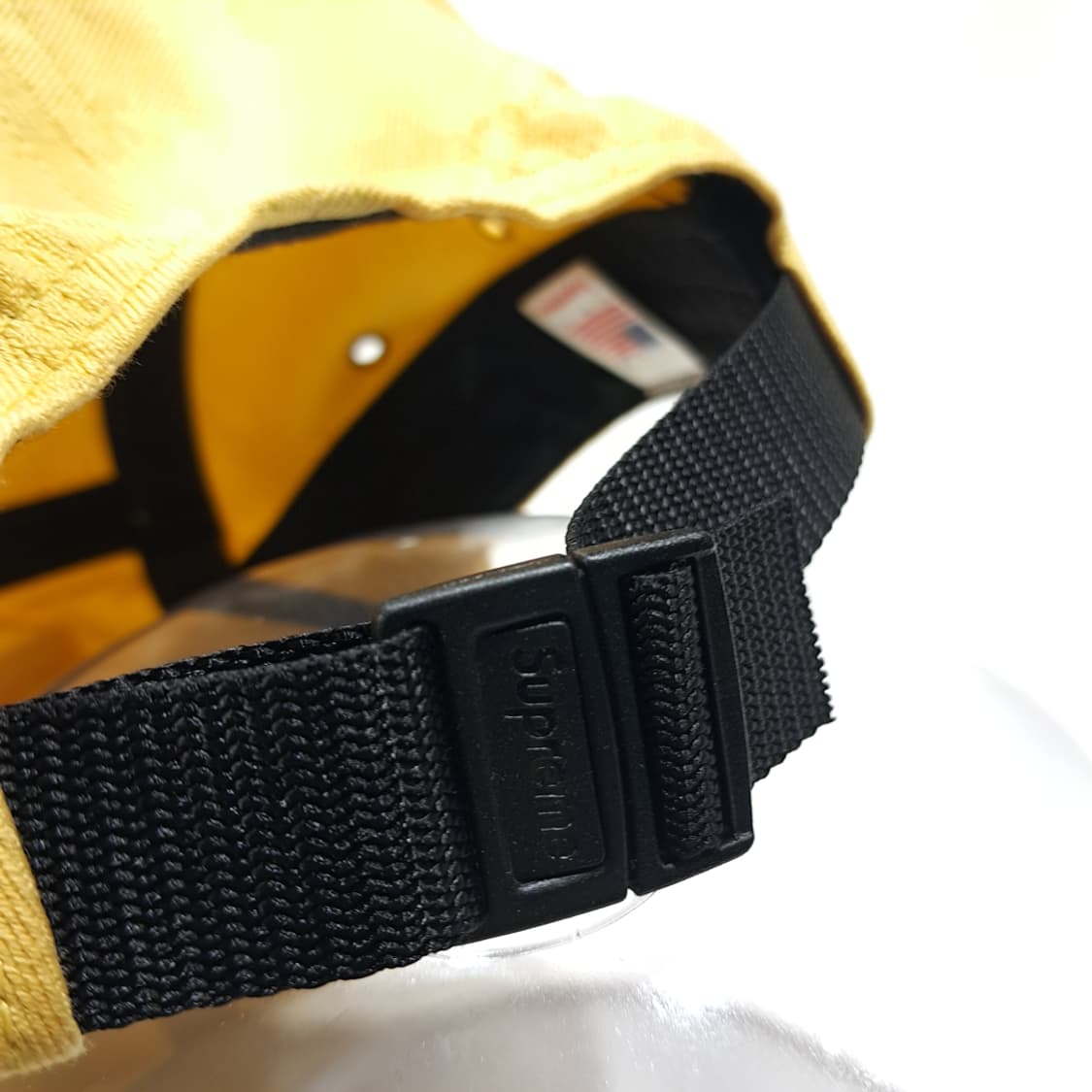 CL736 슈프림 미국판 올오버 자카드 로고 캠프캡 모자 상품이미지6