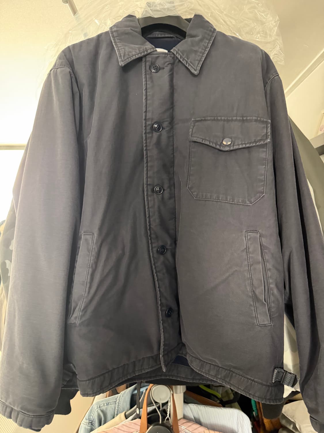 블라인드파일즈 덱자켓 네이비 상품이미지1