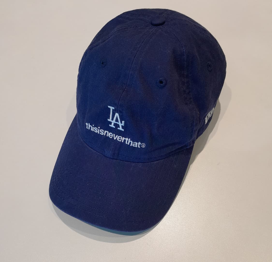 💥디스이즈네버댓 x 뉴에라 다저스 볼캡 (블루) 
 상품이미지1