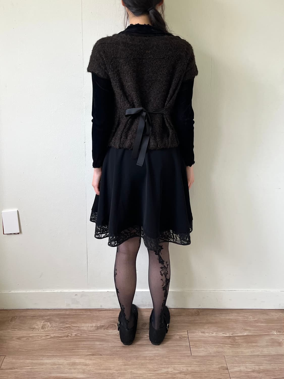 IKUKO 백 로브 스웨터 상품이미지10