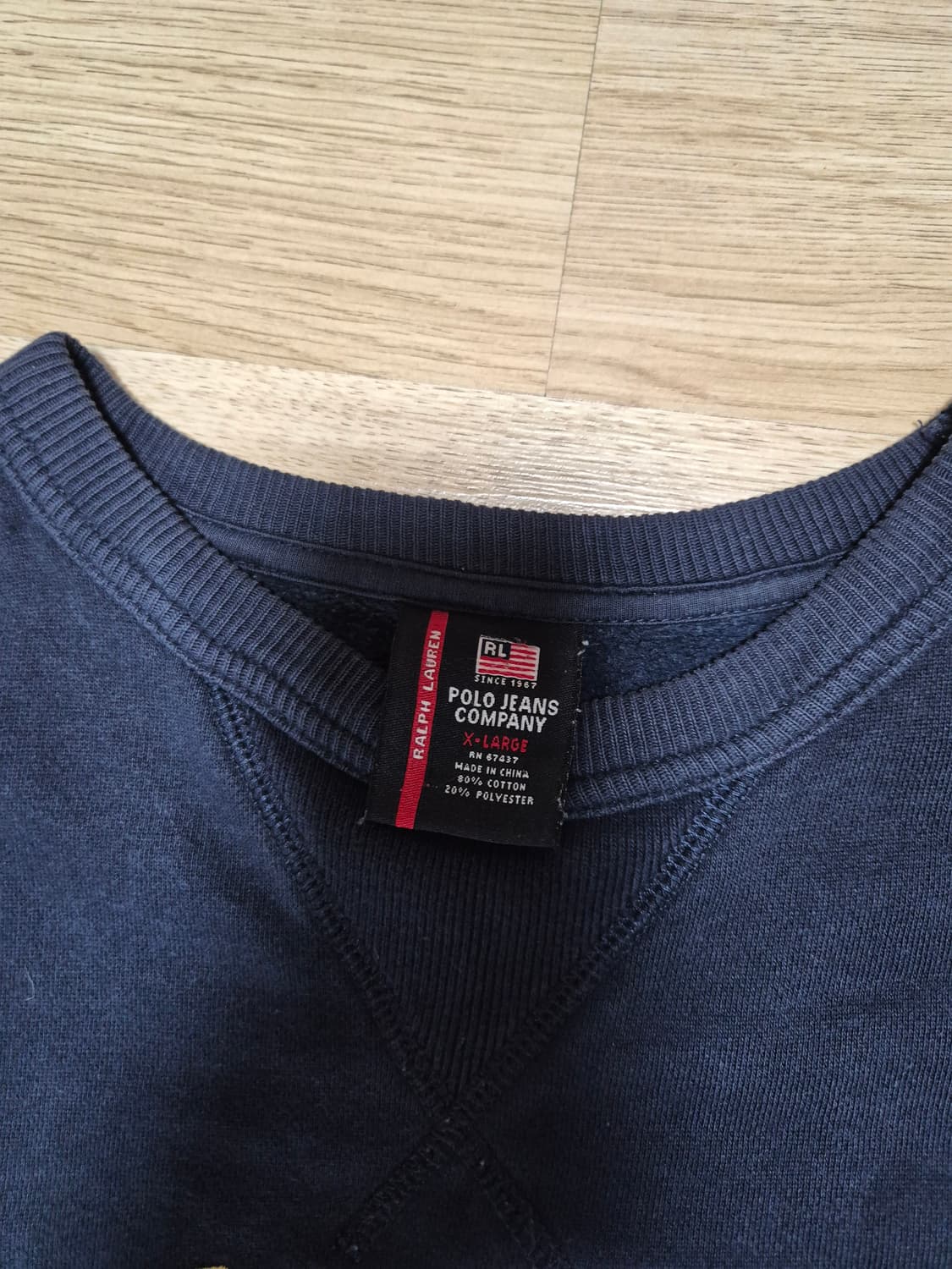 Polo Jeans 맨투맨 다크 네이비 XL 상품이미지2