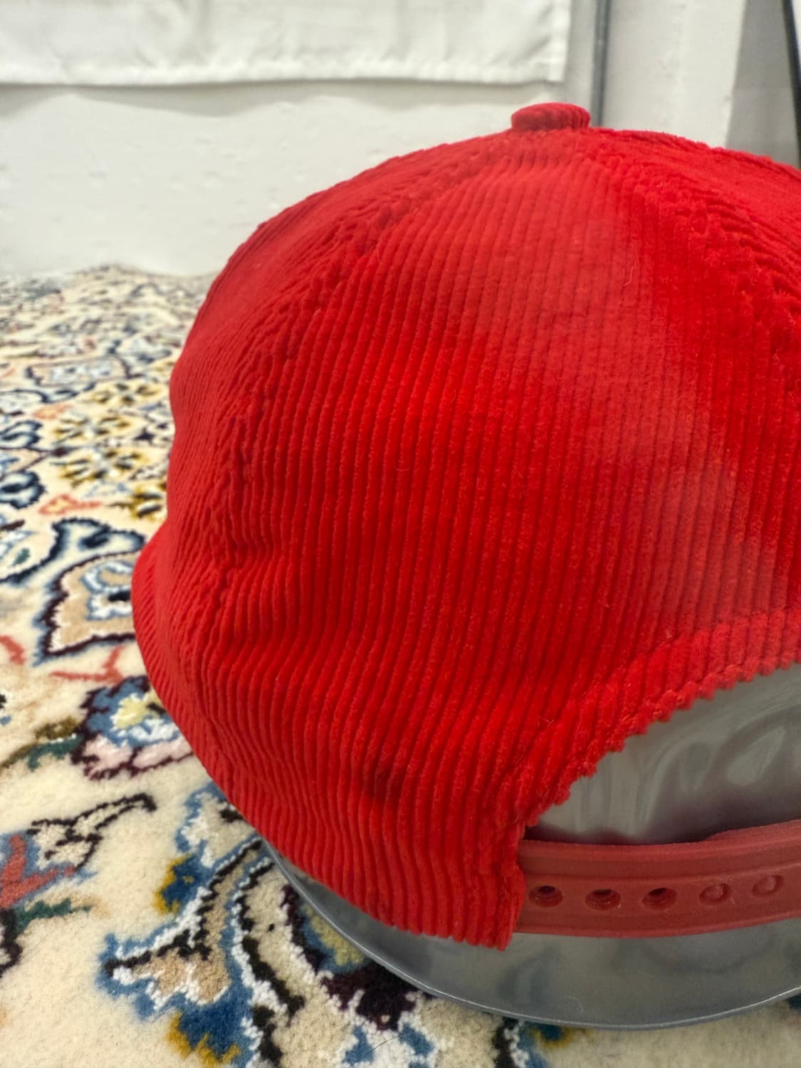 빈티지 코듀로이 자수캡 상품이미지4