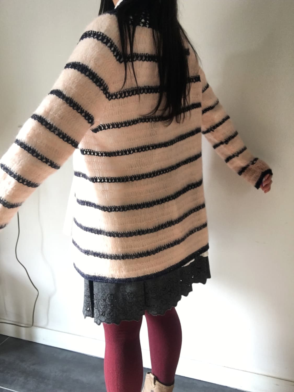 striped mohair cardigan 모헤어 가디건 상품이미지3