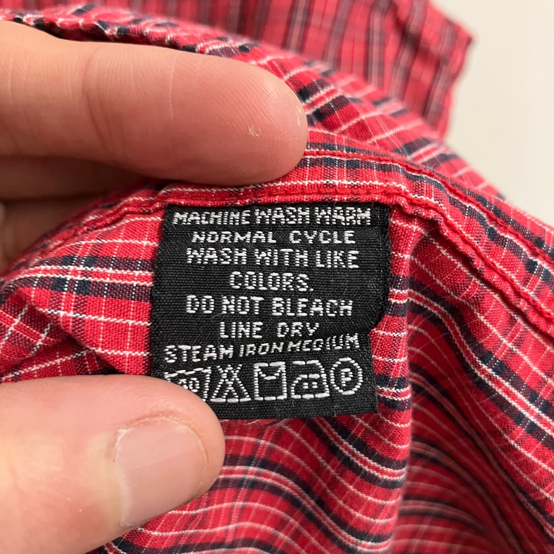 N176 폴로 진스 체크셔츠 상품이미지4