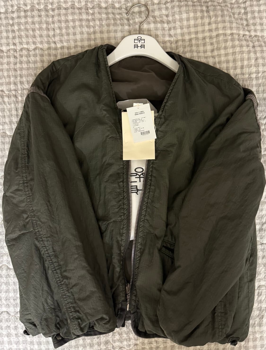 [2]폴리테루 25ss 라이너 올리브 상품이미지1