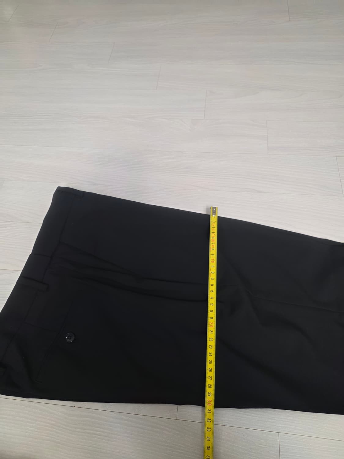 컨셉원 히든밴딩 테이퍼드 핏 슬랙스 32사이즈 상품이미지4